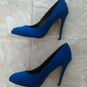 Rock & Republic Blue Single Sole High Heels 6 m